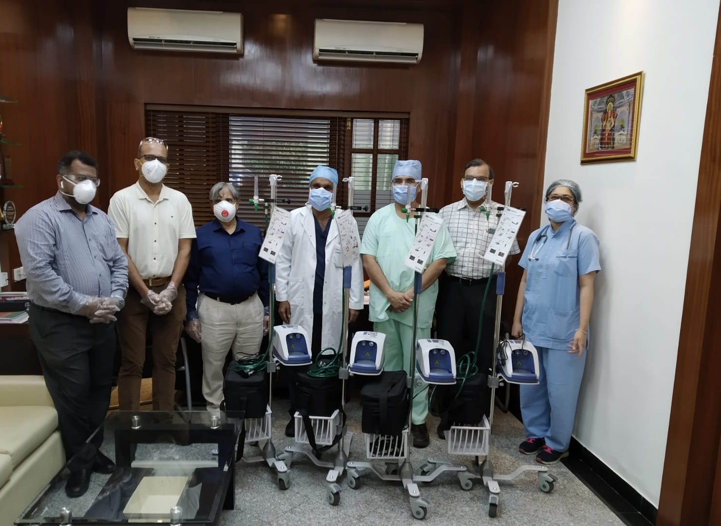 High Flow Nasal Cannulas, Tata Memorial Hospital, Mumbai