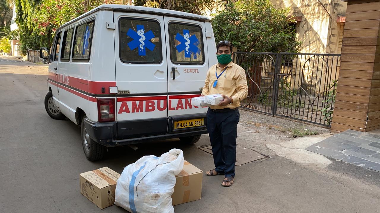 PPE Kits etc., Shivaji Hospital, Thane