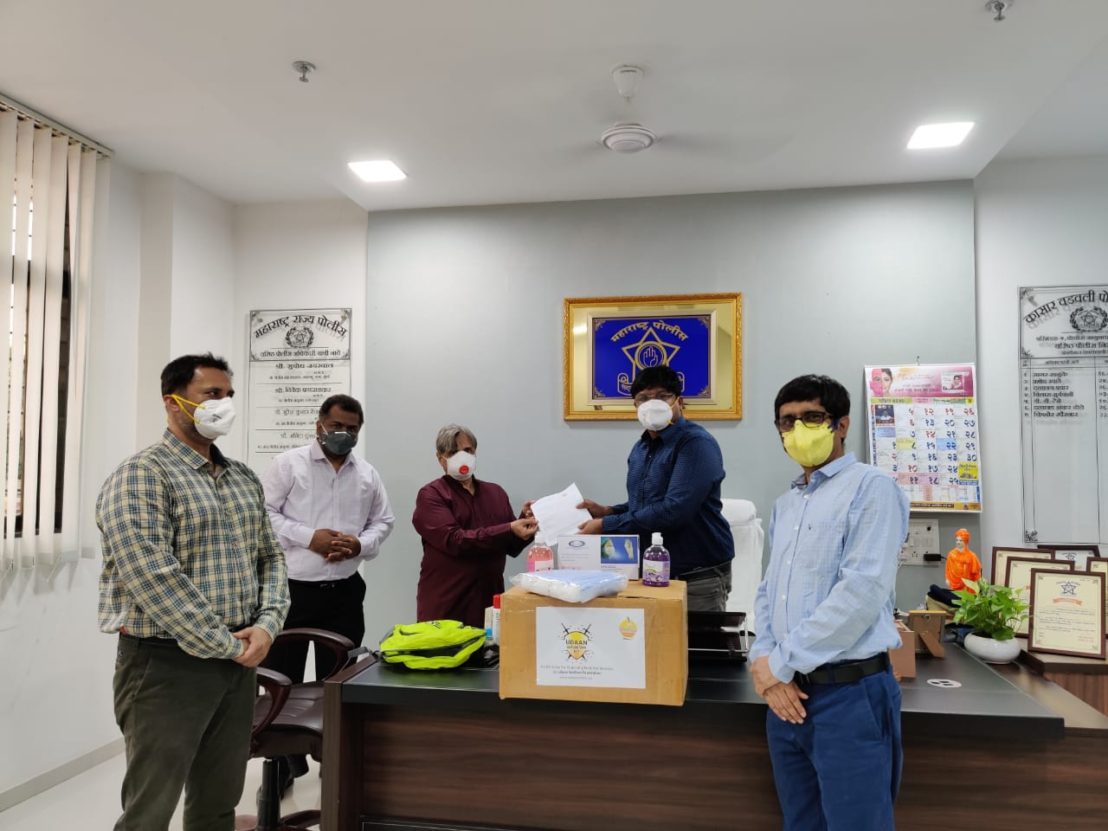 Suraksha Kawach Kits for Chitalsar Police Station, Thane