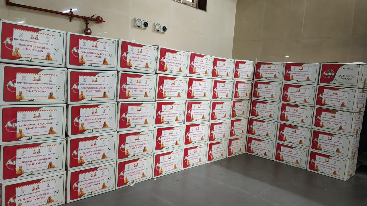 Khichadi Cartons for Nair Hospital, Mumbai