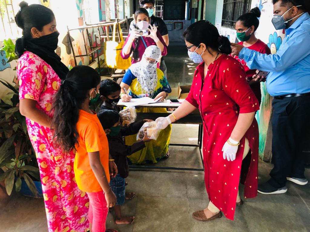 Nutritious Hampers for children at Kokanipada