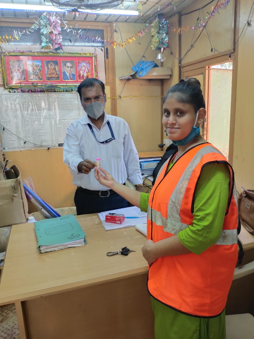 Sanitation workers Dadar, Mumbai