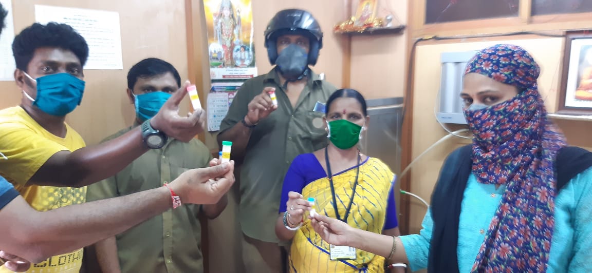 Sanitation workers Dharavi, Mumbai