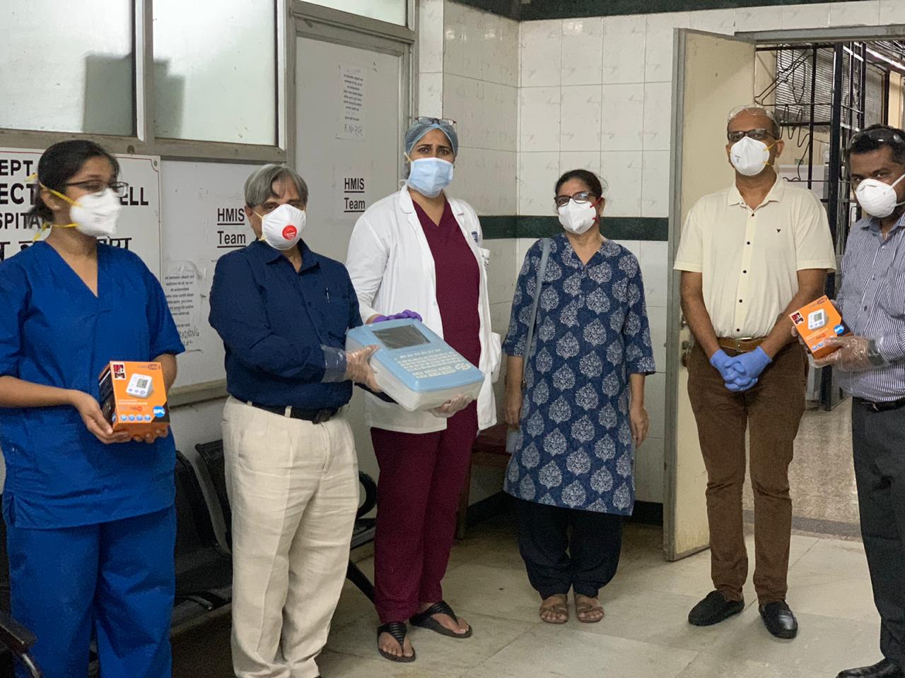 ECG Machine, Nair Hospital, Mumbai