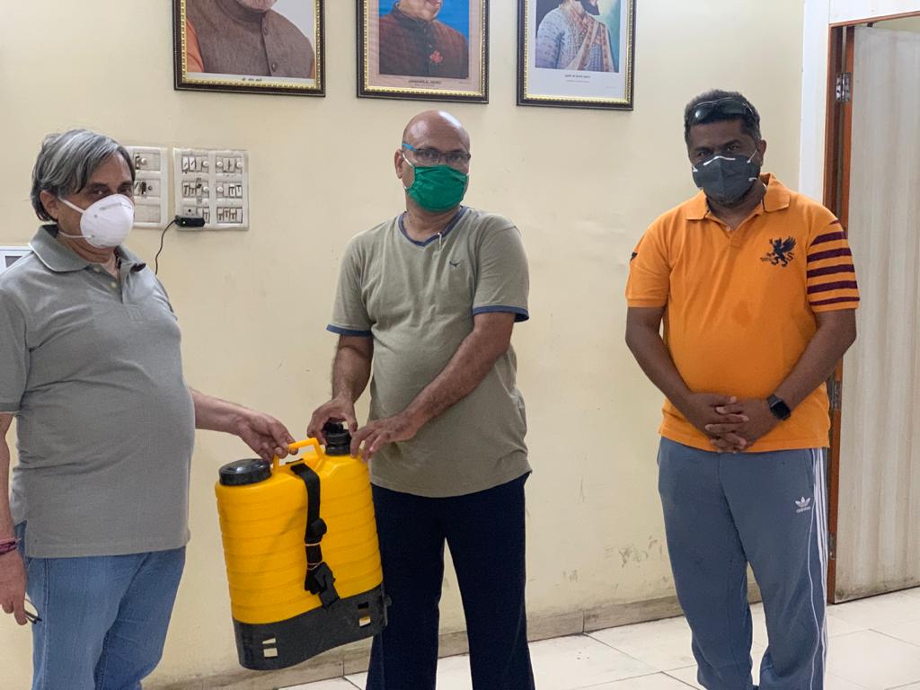 Disinfectant Sprayers, Fire Brigade, Thane