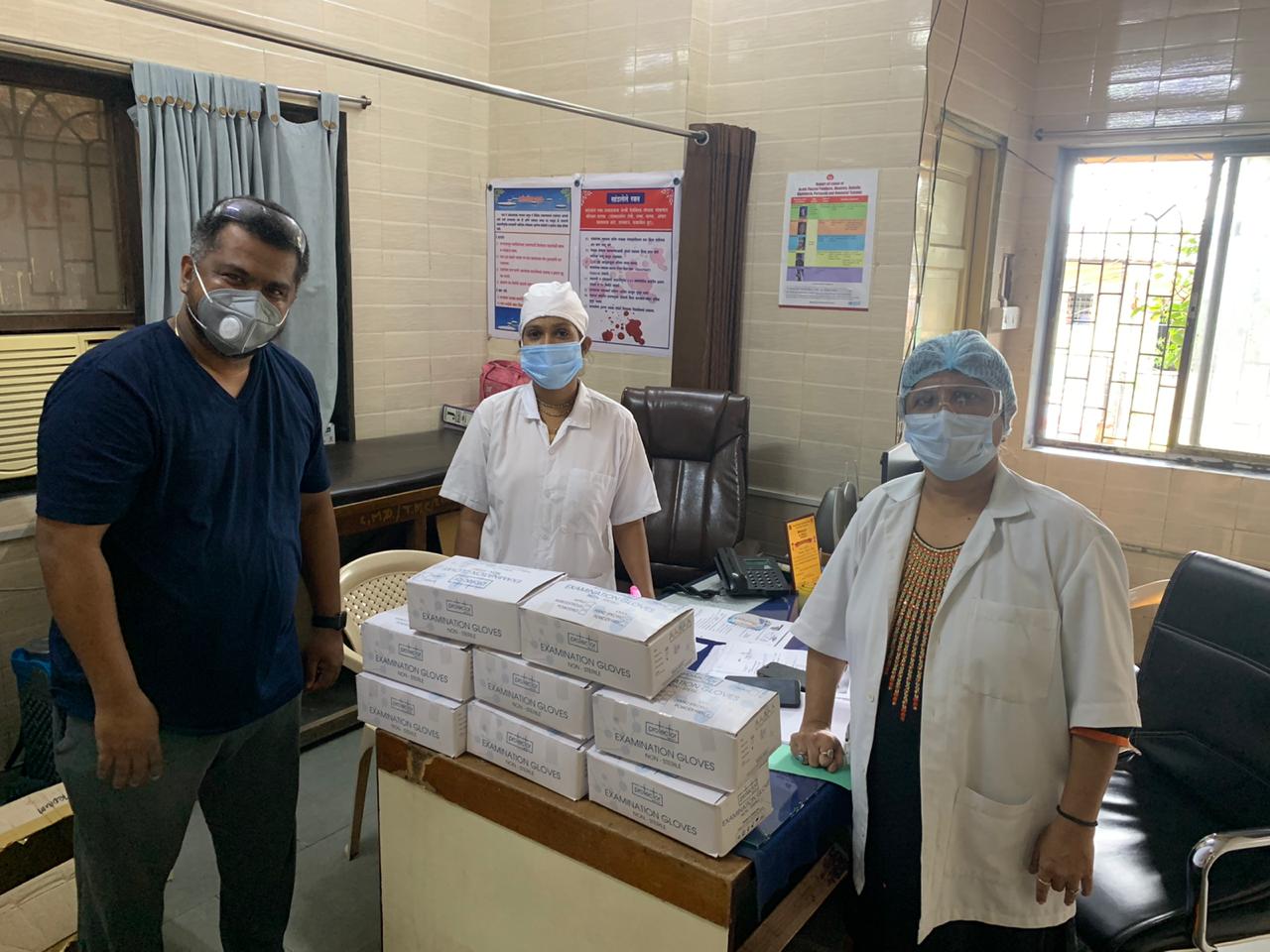 Hand Gloves, PHC, Manpada, Thane