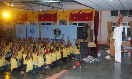 Yoga sessions – Ma Niketan, Thane (2008)