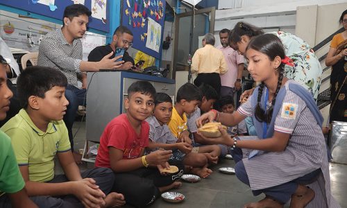 Visit by students from the USA